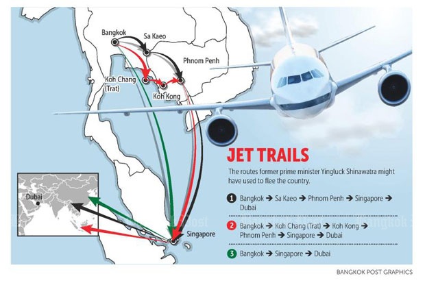 bà Yingluck bỏ trốn ảnh 2 ba Yingluck bo tron anh 2