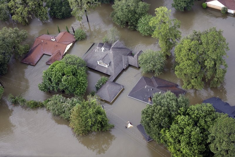 canh ngap lut o Texas nhin tu tren cao anh 4