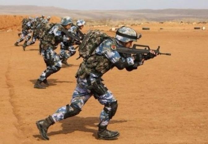 Trung Quoc 'pho truong luc luong' o can cu hai ngoai hinh anh