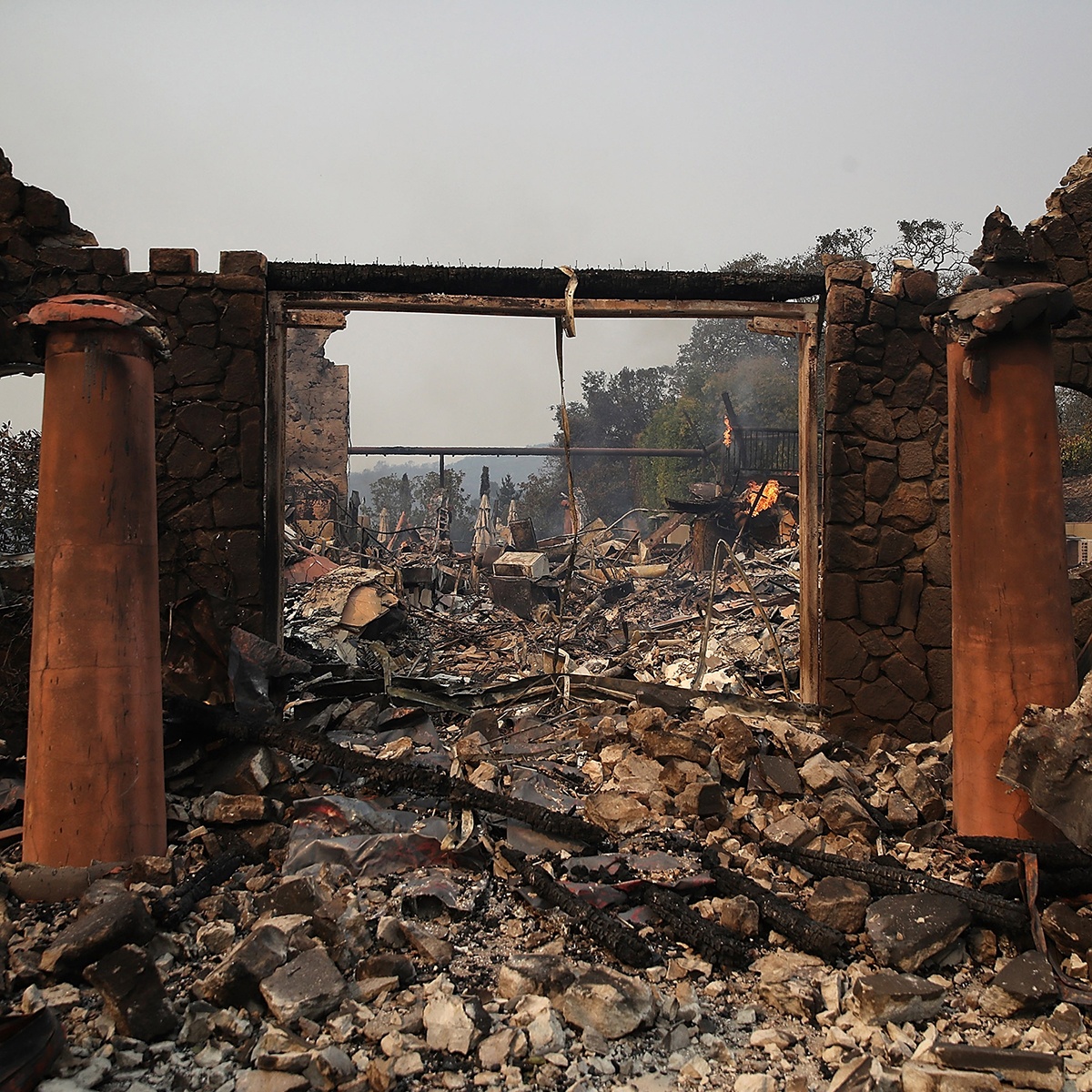 chay rung o California anh 12