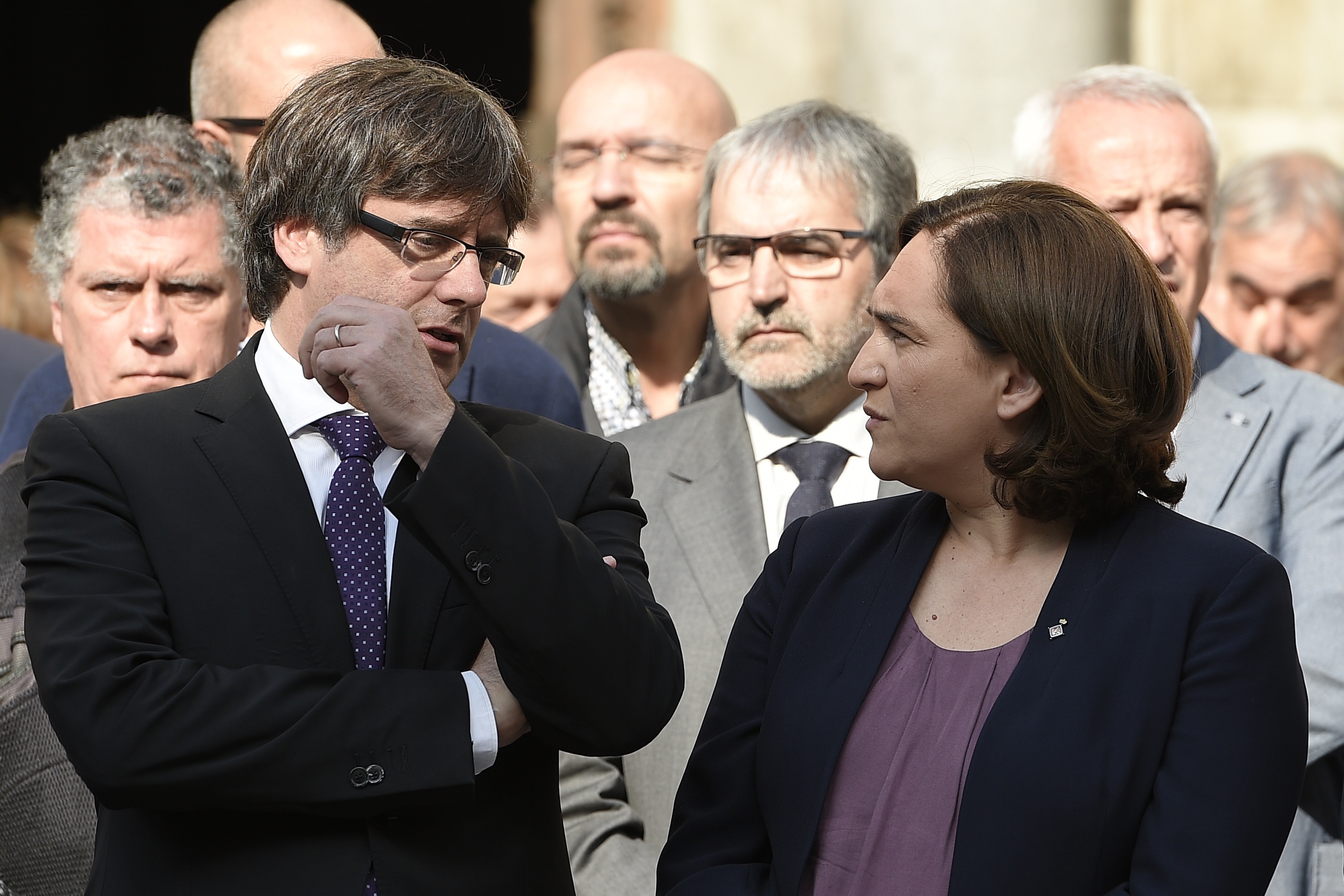 Catalonia bieu tinh vu bat giu lanh dao ly khai anh 5