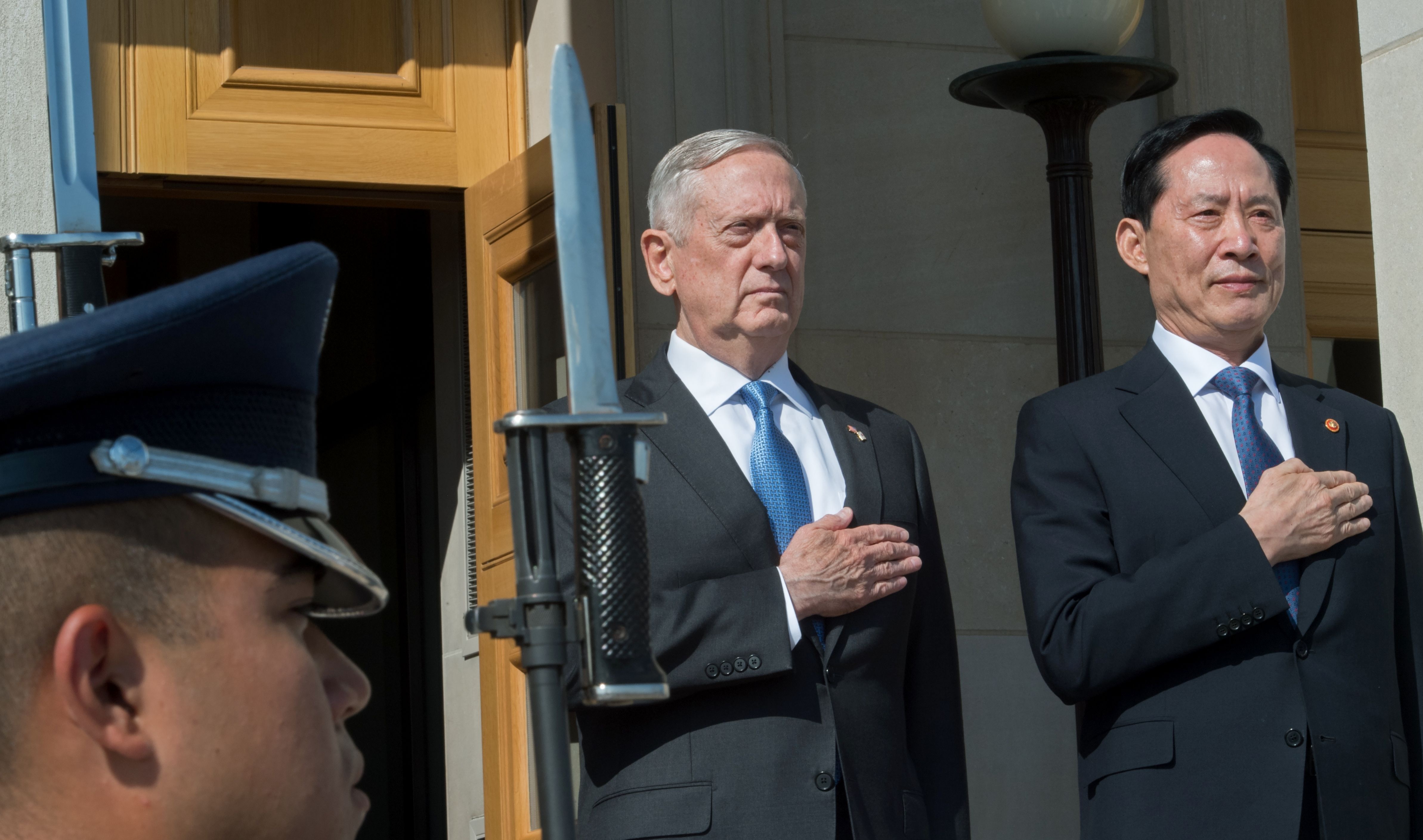 bộ trưởng quốc phòng Mỹ thăm châu Á ảnh 1 bo truong quoc phong My tham chau A anh 1