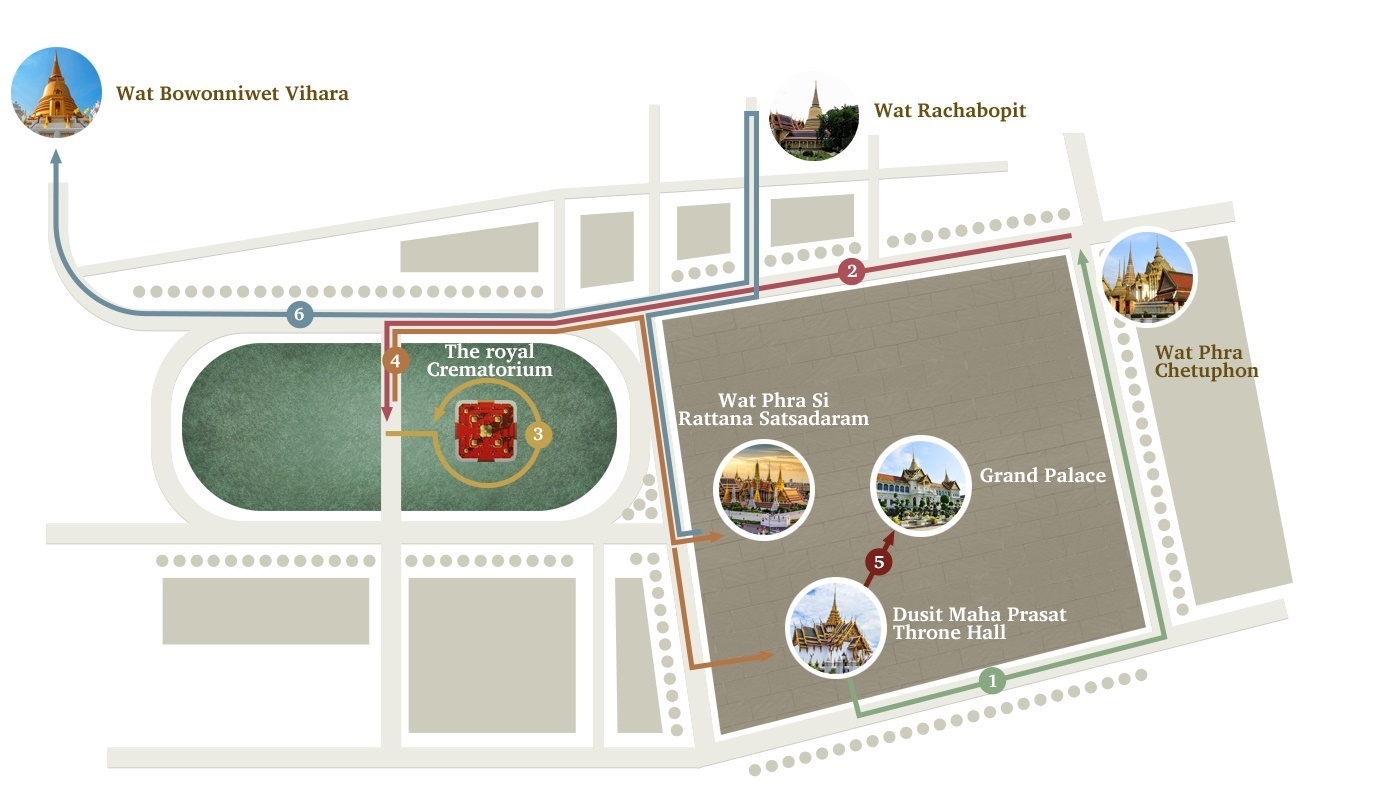 lễ hỏa táng vua Thái Lan ảnh 2 le hoa tang vua Thai Lan anh 2