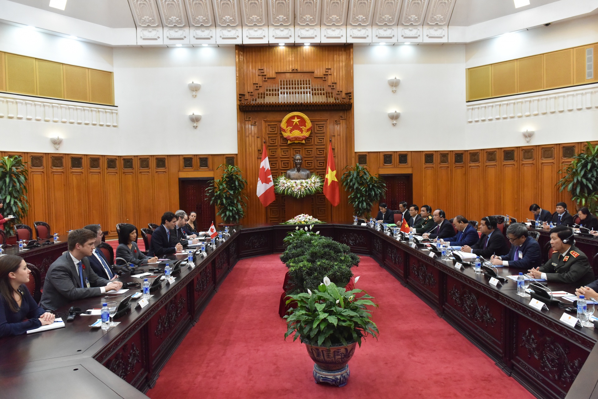 Thu tuong Canada tham Viet Nam anh 4