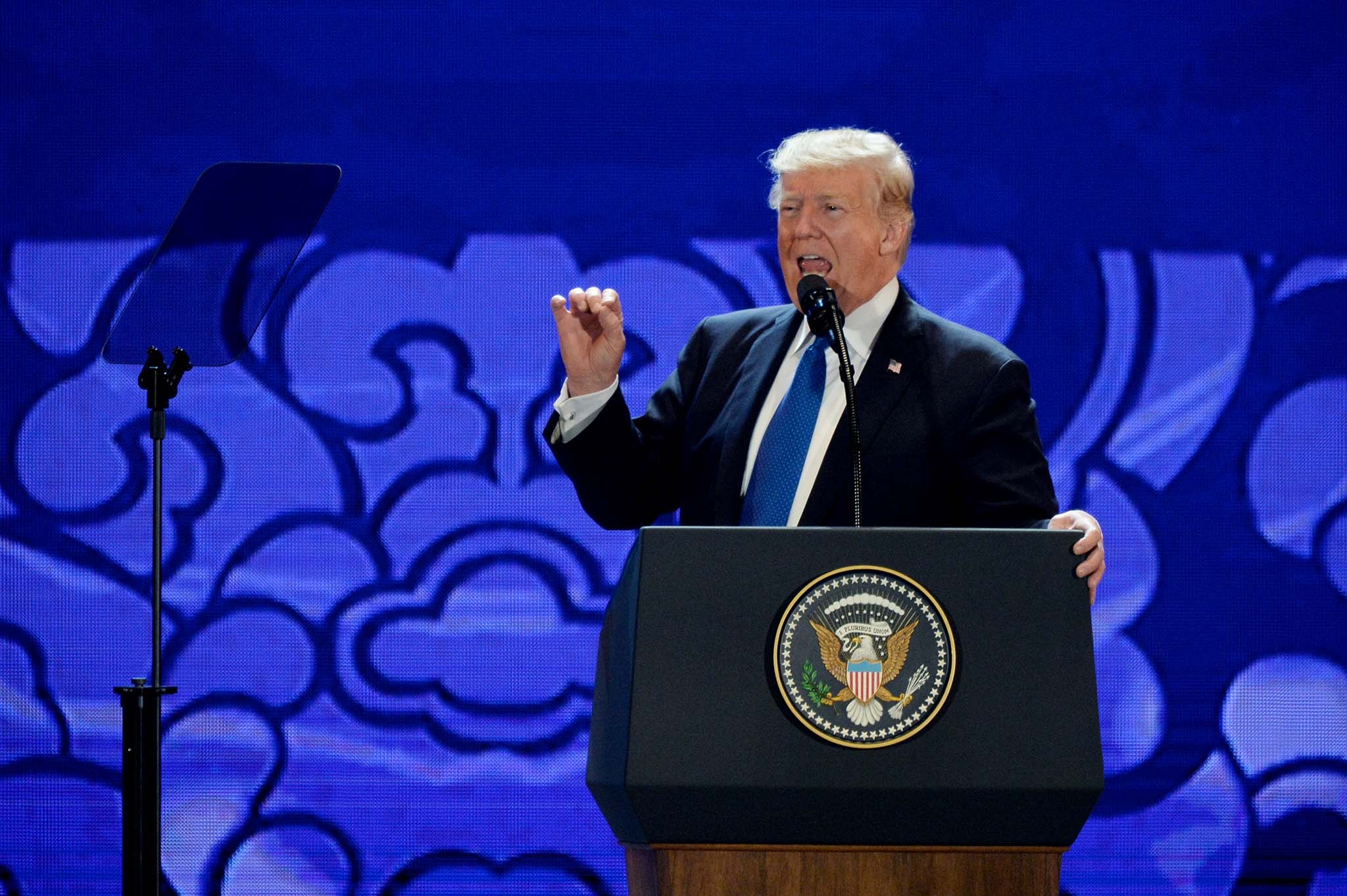 Toan van phat bieu cua Tong thong Trump tai APEC hinh anh