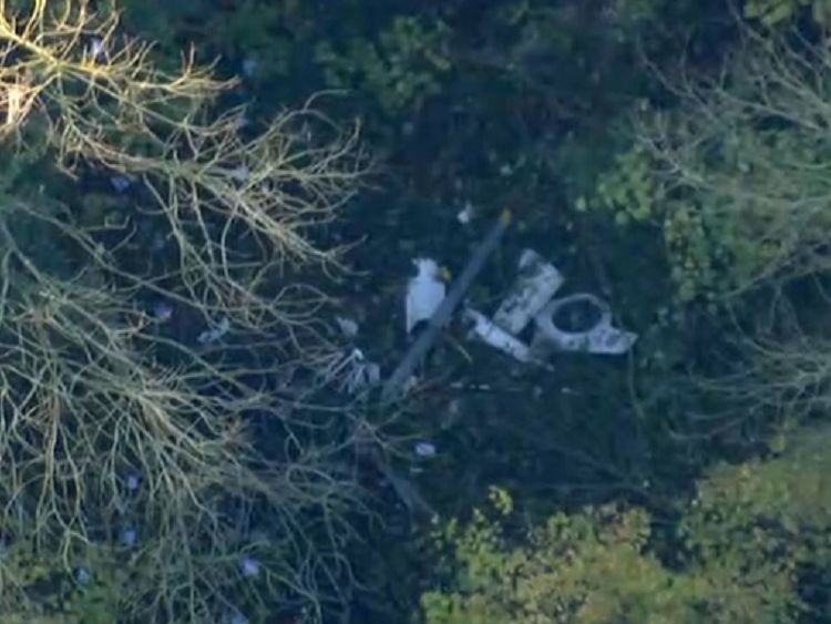 Hien truong may bay roi o Anh hinh anh