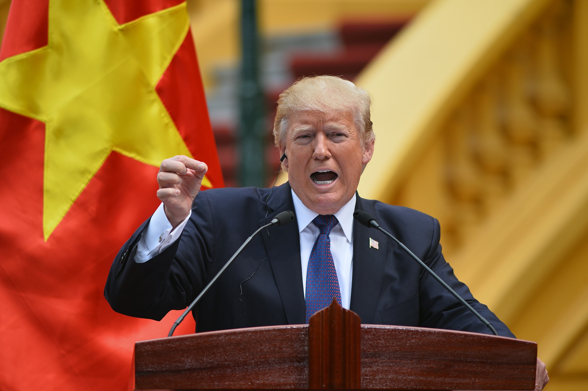 Trump tham Viet Nam anh 7