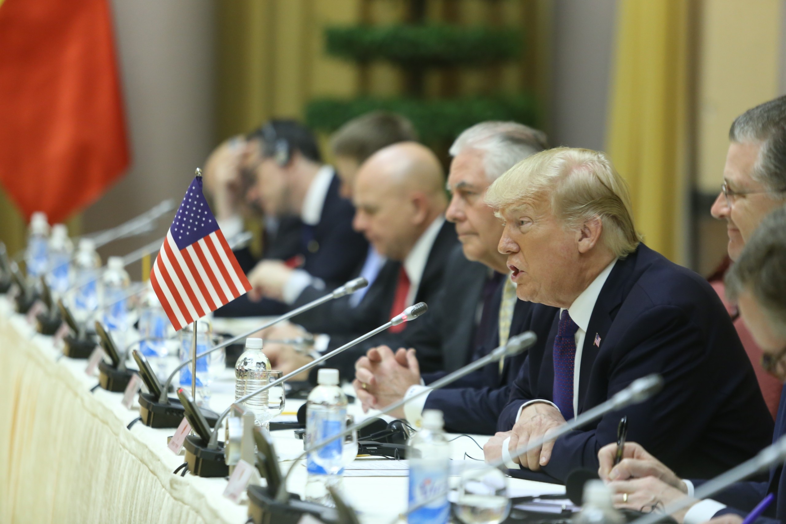 Trump tham Viet Nam anh 12