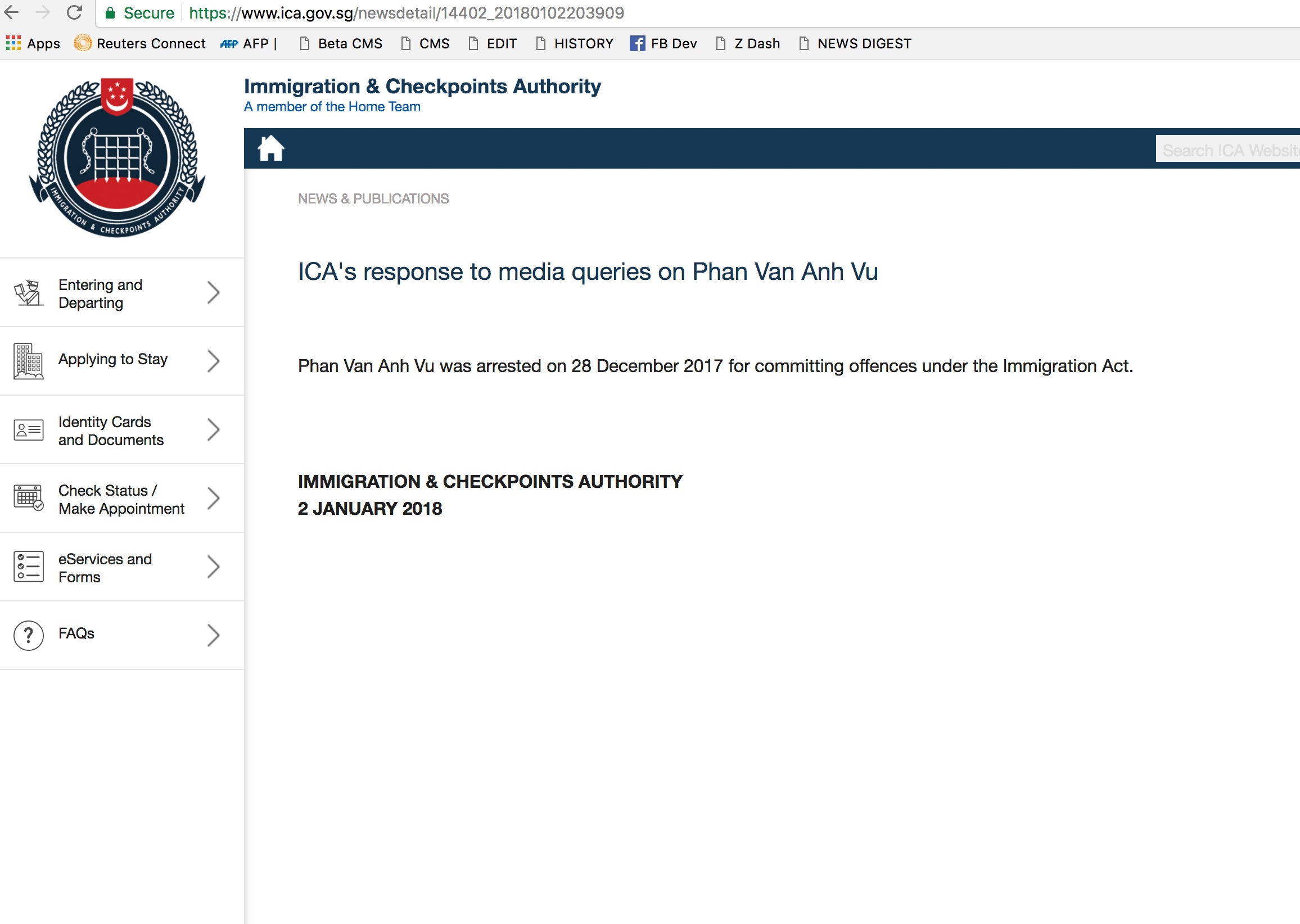 Vũ nhôm ở Singapore ảnh 1 Vu nhom o Singapore anh 1
