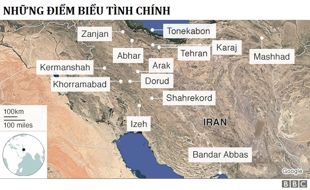 bieu tinh o Iran anh 2