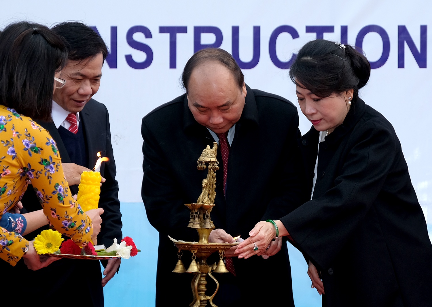 Thu tuong du le dong tho tru so moi DSQ Viet Nam tai An Do hinh anh