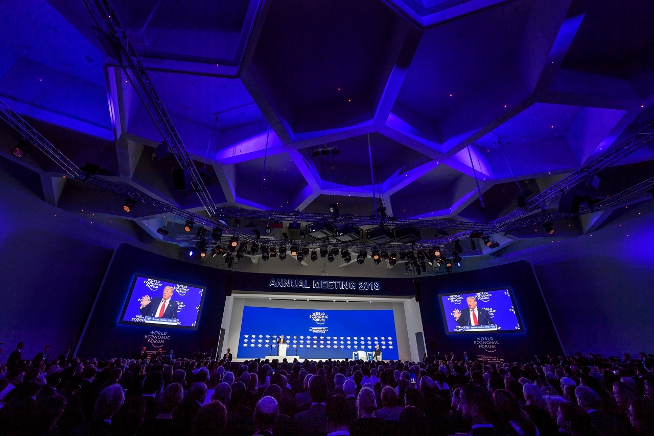 trump phát biểu tại davos ảnh 2 trump phat bieu tai davos anh 2