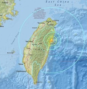 động đất đài loan ảnh 2 dong dat dai loan anh 2