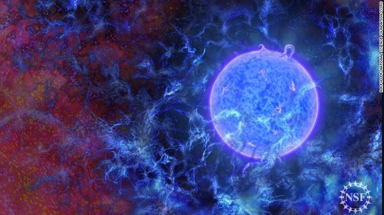 Phat hien anh sang dau tien cua vu tru sau Big Bang hinh anh