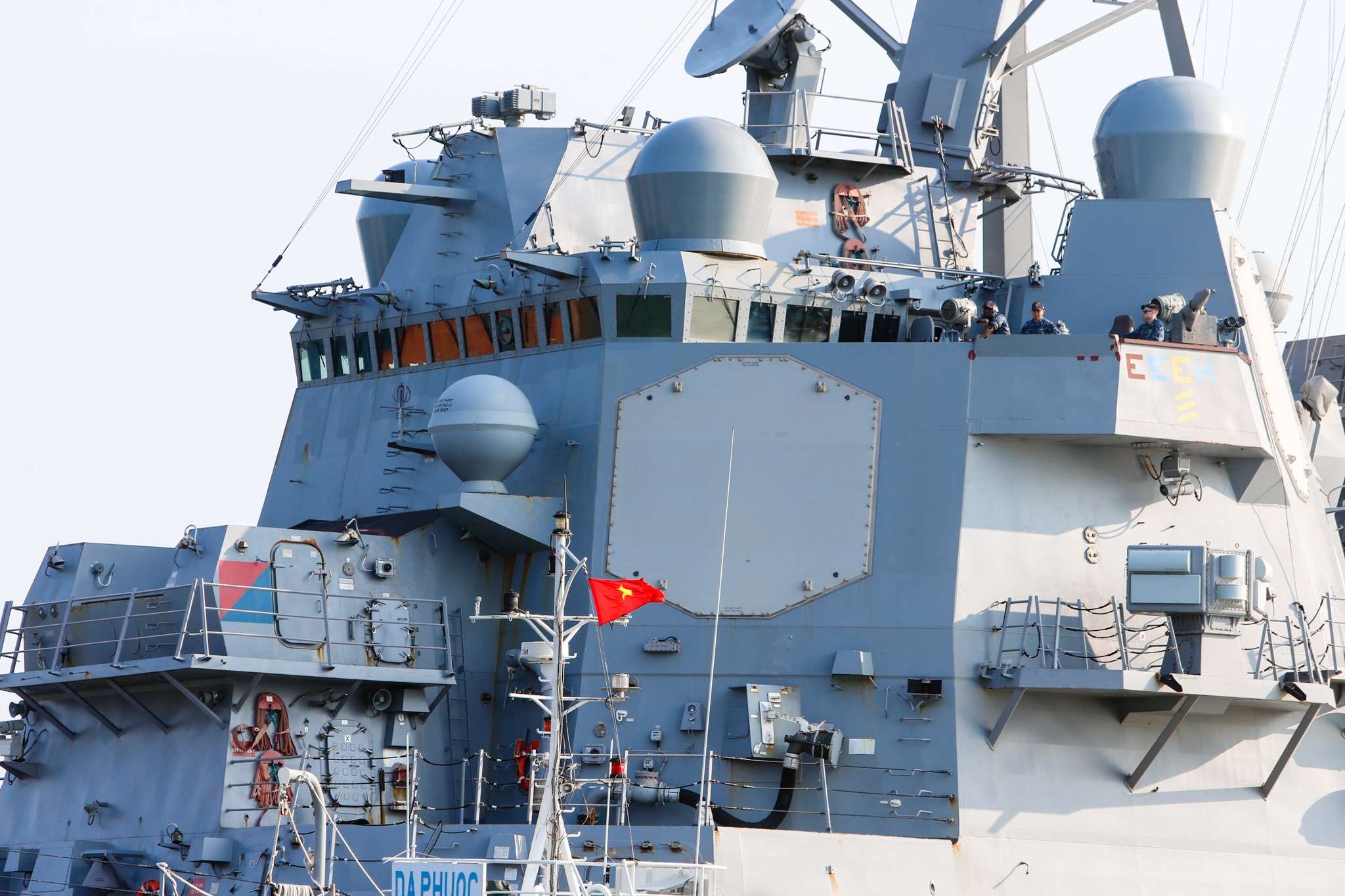 tàu sân bay mỹ thăm việt nam ảnh 8 tau san bay my tham viet nam anh 8