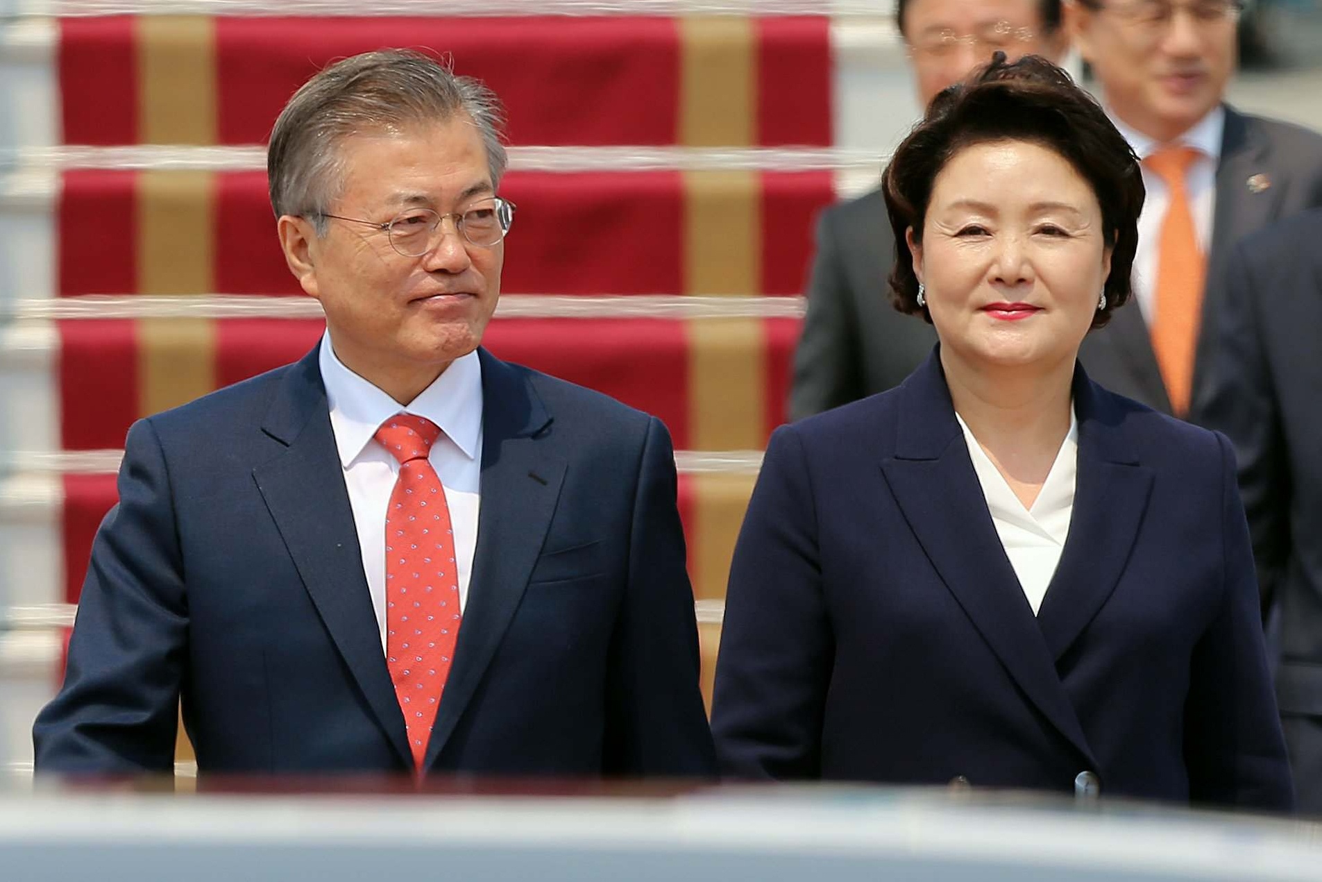 Tong thong Han Quoc den Ha Noi, bat dau tham chinh thuc hinh anh