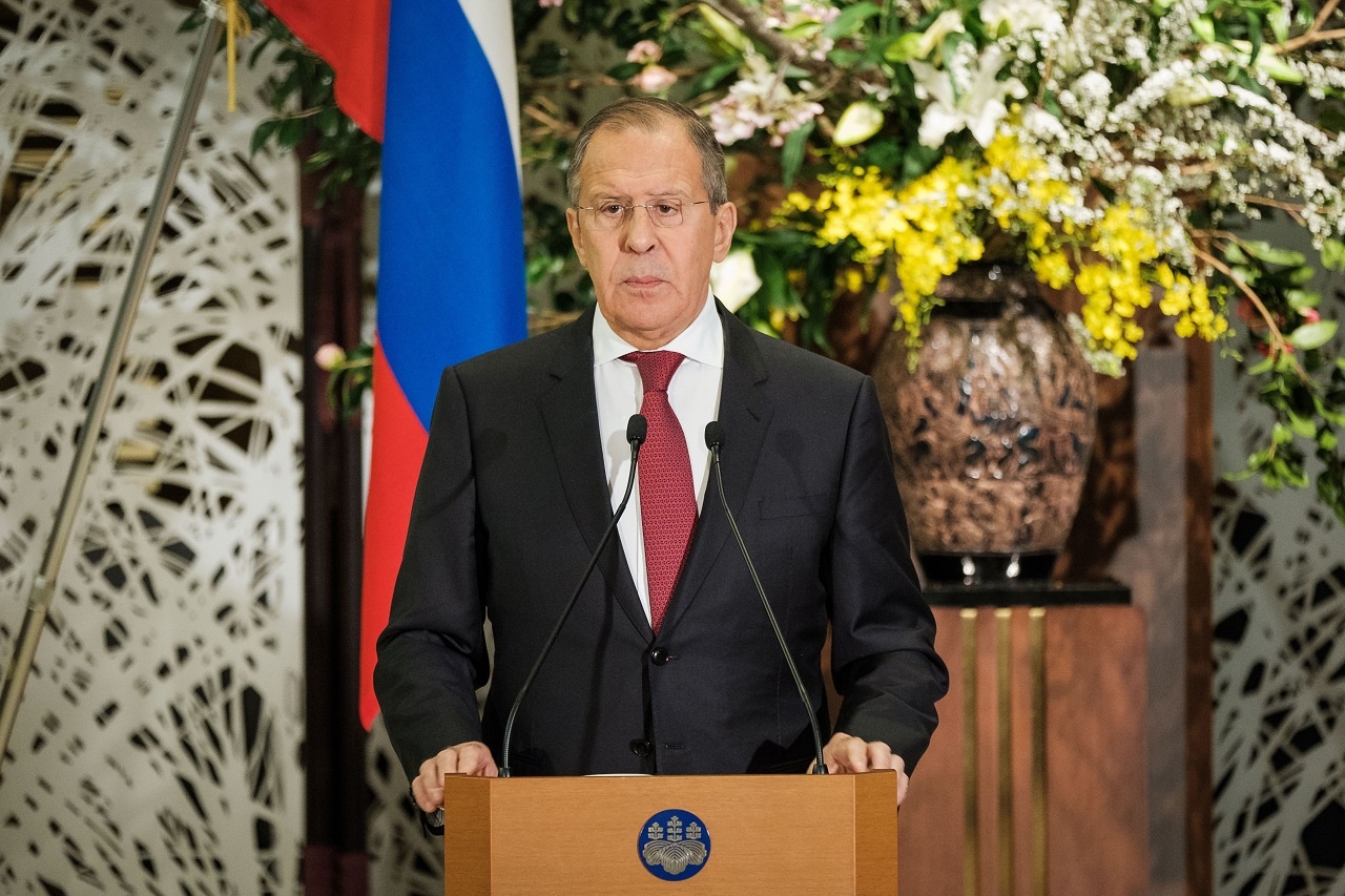 Ngoai truong Nga Sergey Lavrov tham Viet Nam hom nay hinh anh