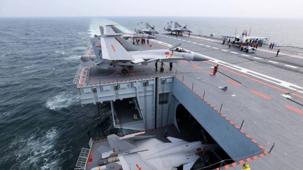 Tau Lieu Ninh tap tran tren Bien Dong, My cung dieu chien ham den hinh anh