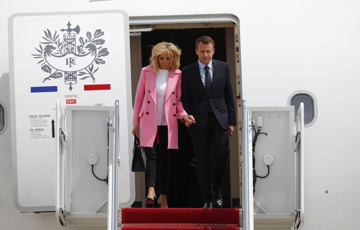 tong thong Phap tham My anh 9