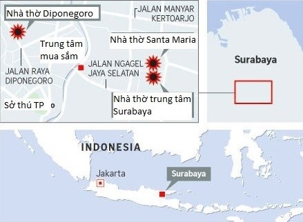 tấn công khủng bố tại Indonesia ảnh 1 tan cong khung bo tai Indonesia anh 1