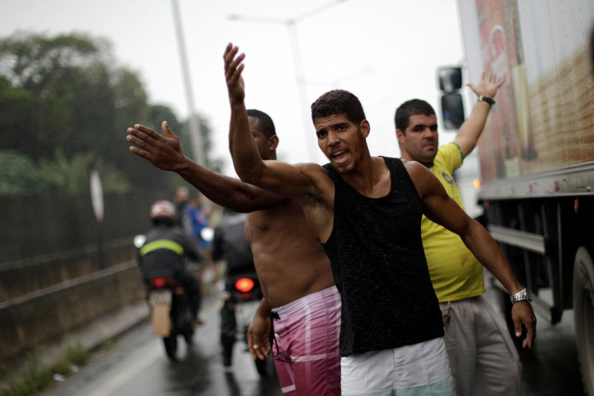 tai xe xe tai bieu tinh brazil anh 8