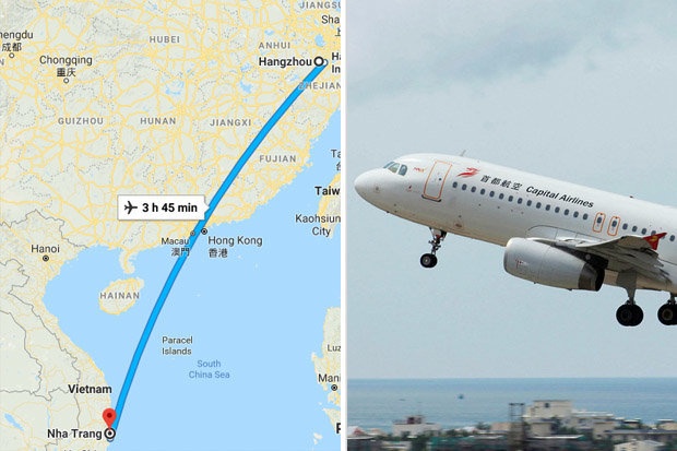 máy bay trung quốc đi nha trang nứt kính ảnh 2 may bay trung quoc di nha trang nut kinh anh 2