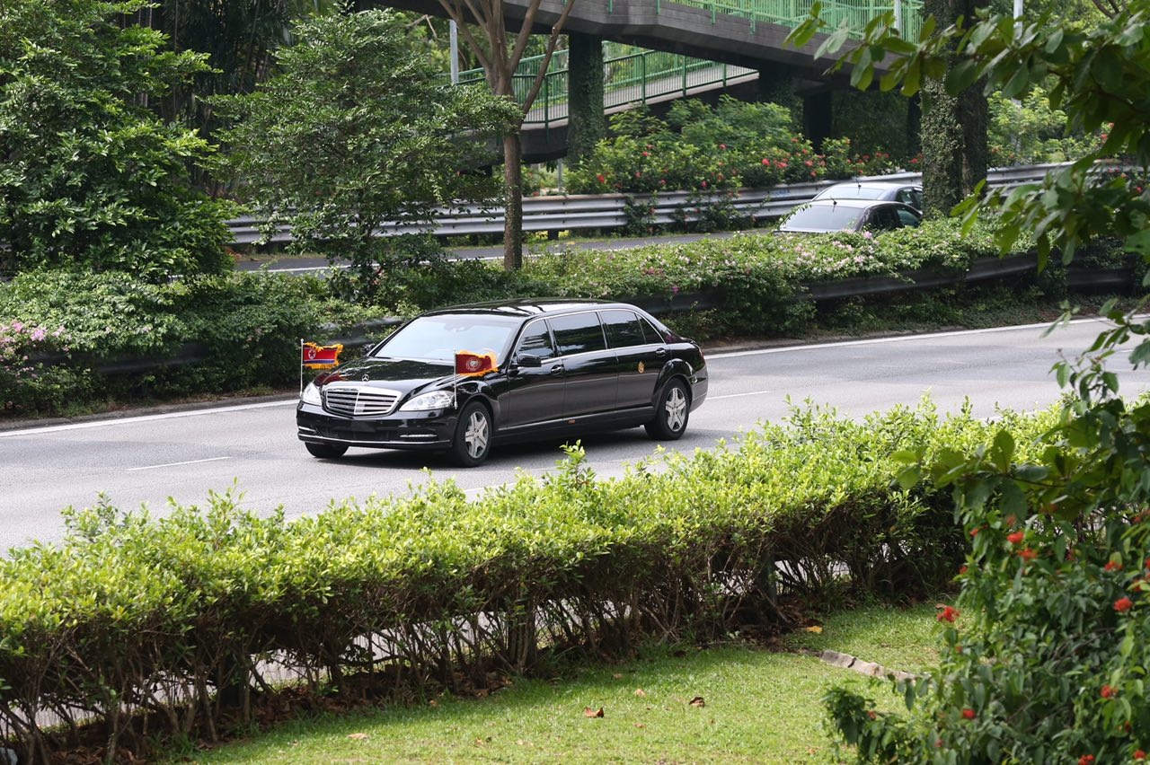 đoàn xe kim jong un ở singapore ảnh 6 doan xe kim jong un o singapore anh 6