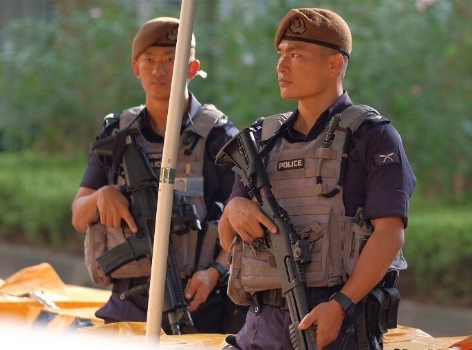 An ninh day dac bao ve khach san noi Kim Jong Un luu tru hinh anh