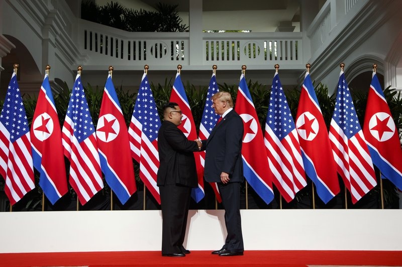 cuoc gap kim trump anh 1