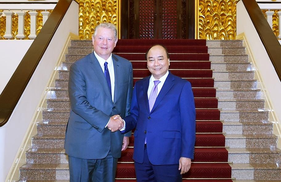 Thu tuong tiep cuu pho tong thong My Al Gore hinh anh