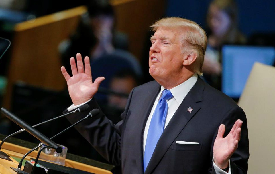 Mot nam sau chi trich, Trump se ca ngoi quan he voi Trieu Tien o LHQ hinh anh