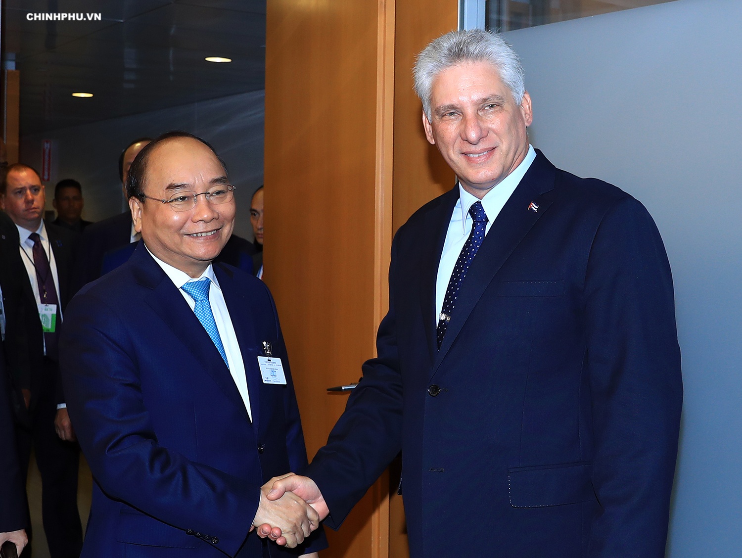 Thu tuong tiep xuc song phuong tai Dai hoi dong Lien Hop Quoc hinh anh