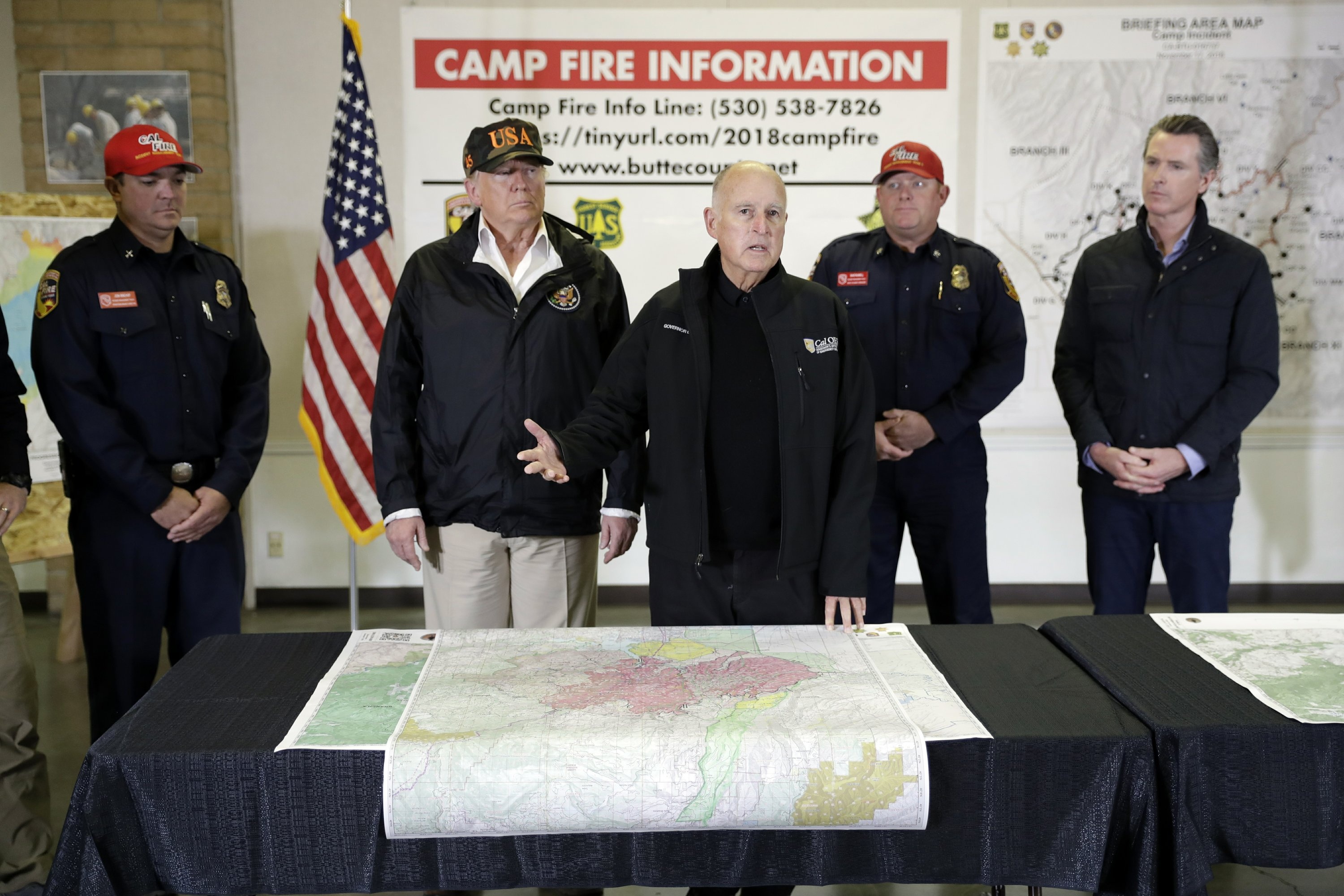 trump den noi chay rung california anh 9