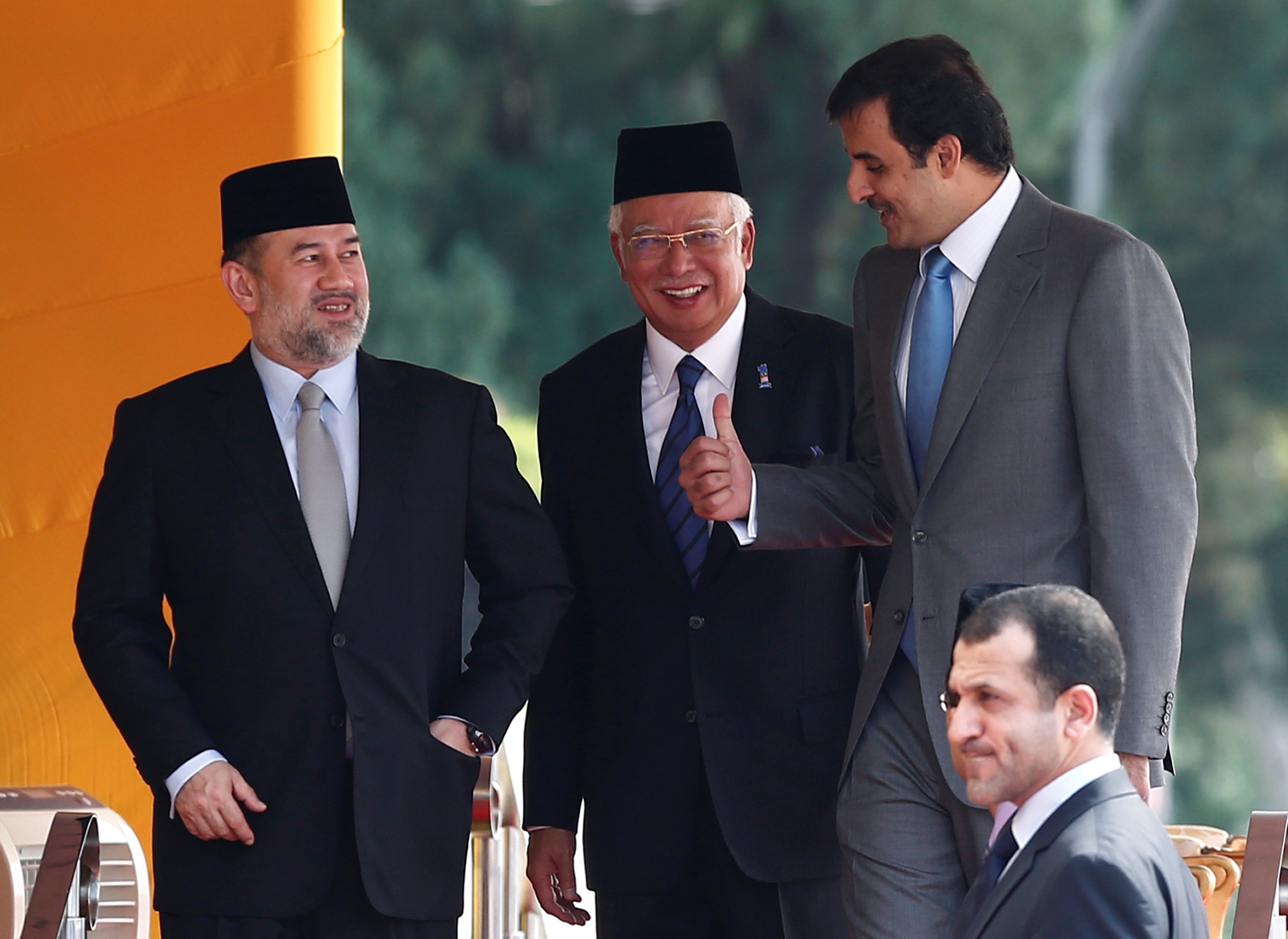 vua malaysia hoa hau Nga anh 16