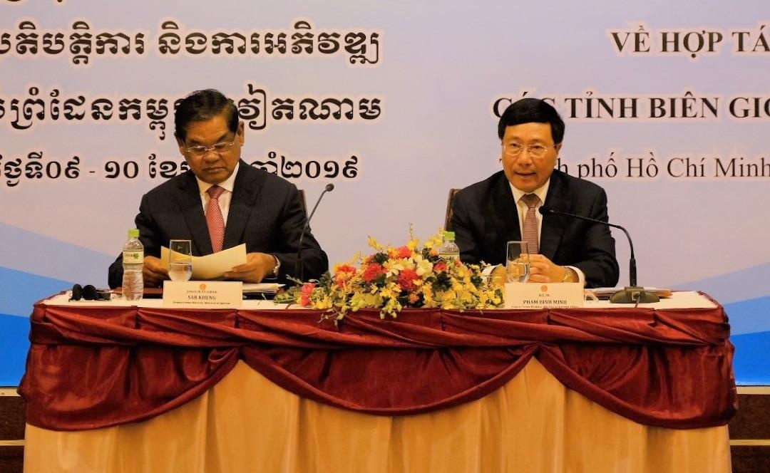 Viet Nam, Campuchia no luc day manh hop tac vung bien hinh anh