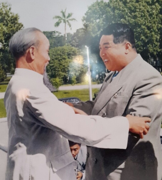 kim nhật thành thăm Việt Nam hai lần ảnh 2 kim nhat thanh tham Viet Nam hai lan anh 2