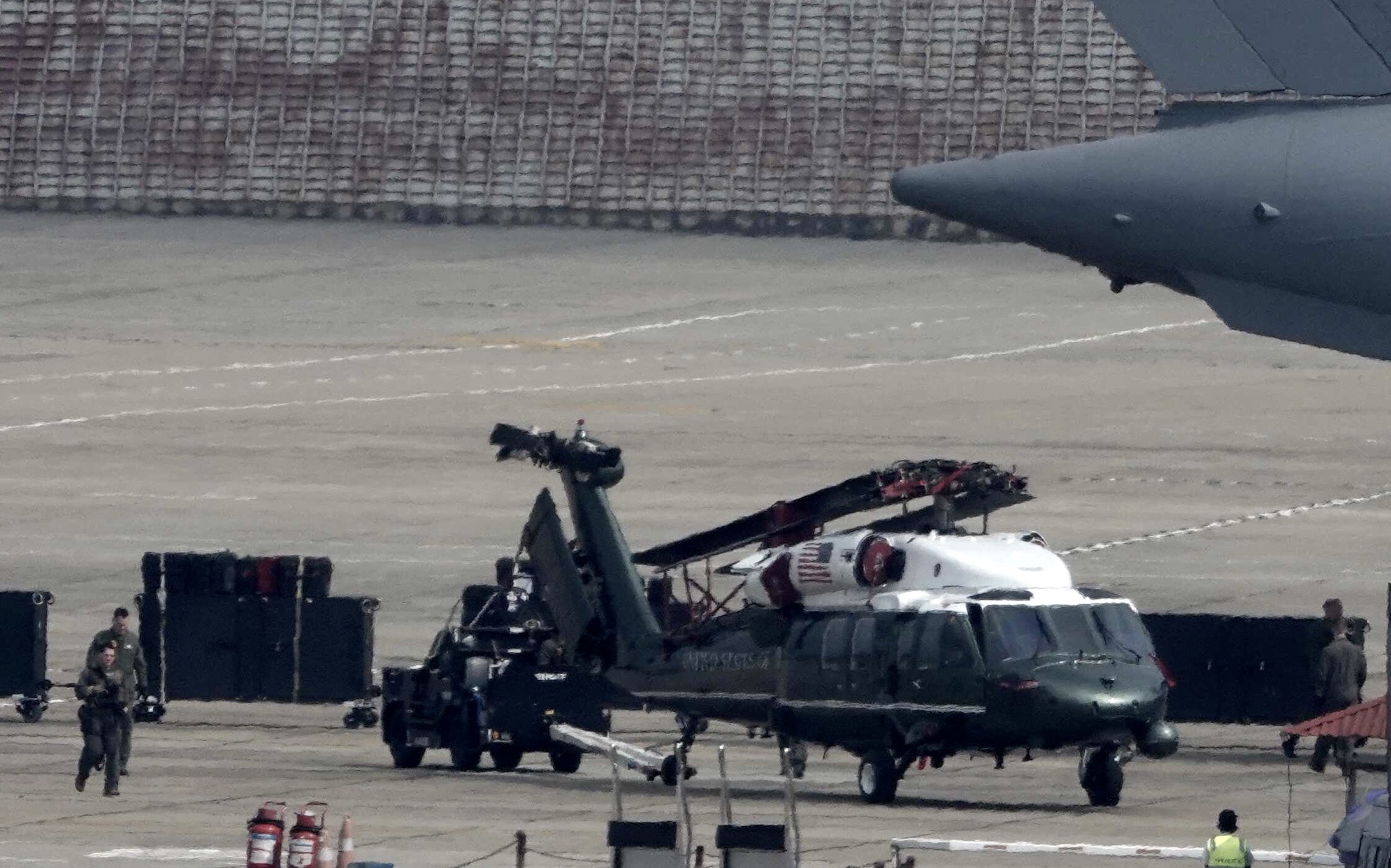 Marine One Trump den Ha Noi anh 2