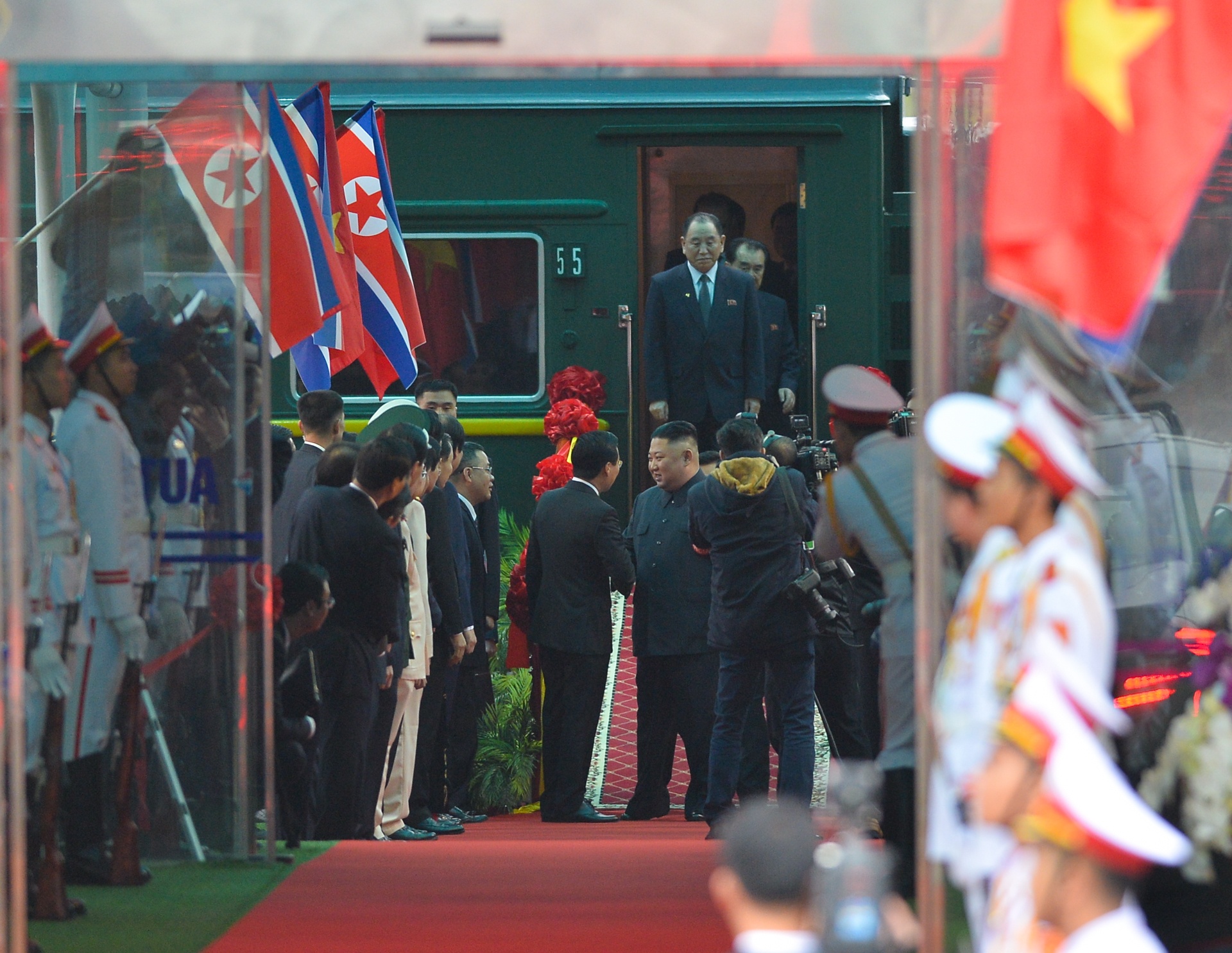kim jong un den viet nam anh 2