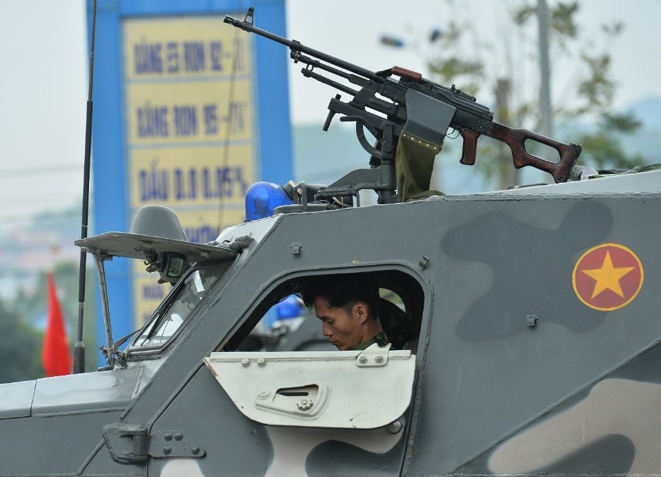 Ga Dong Dang tang cuong an ninh truoc gio tien ong Kim Jong Un hinh anh