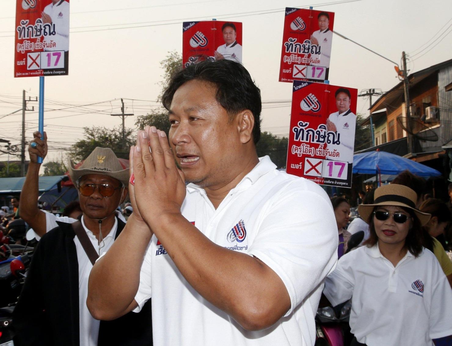 Doi ten thanh Thaksin, ung vien hy vong lay long cu tri Thai hinh anh