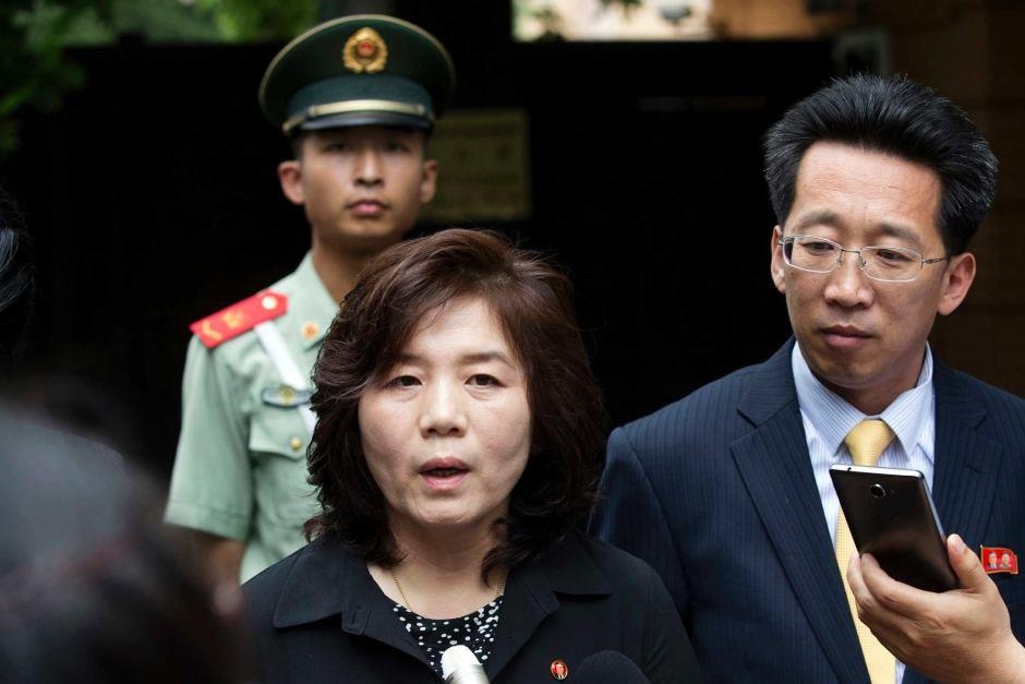 thứ trưởng ngoại giao triều tiên lên án cố vấn mỹ ảnh 1 thu truong ngoai giao trieu tien len an co van my anh 1