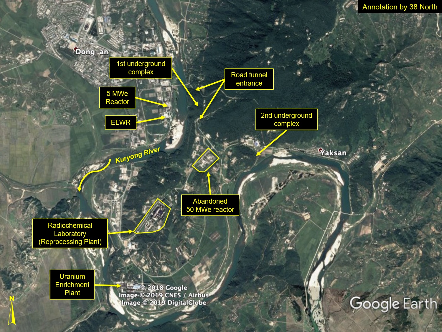 Phát hiện cơ sở ngầm tại Triều Tiên ảnh 1 Phat hien co so ngam tai Trieu Tien anh 1