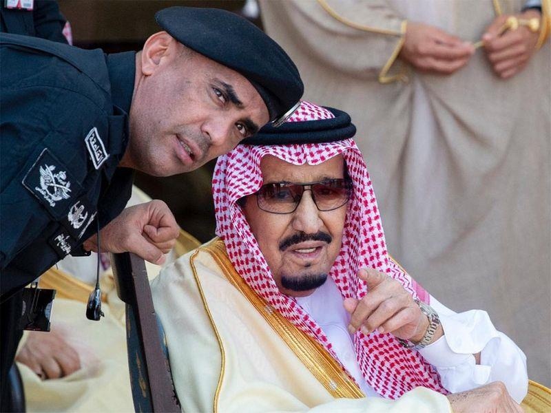 Saudi chan dong vi can ve cua nha vua bi ban chet hinh anh