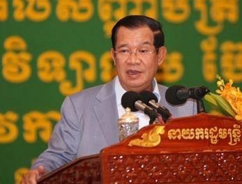 Ong Hun Sen keu goi nguoi Campuchia khong tham gia dao chinh hinh anh