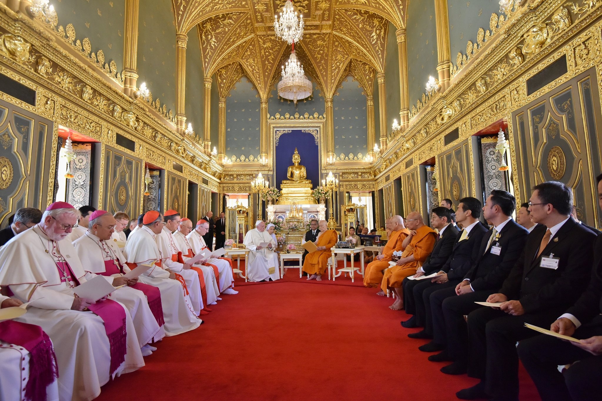 giáo hoàng gặp tăng thống thái lan ảnh 2 giao hoang gap tang thong thai lan anh 2