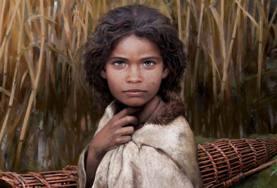 'Keo cao su' thoi Do da he lo cuoc doi co gai song 5.700 nam truoc hinh anh