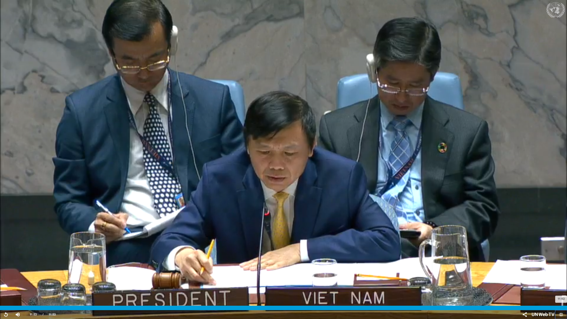 Viet Nam chu tri cuoc hop HDBA ve tinh hinh Yemen, Colombia hinh anh