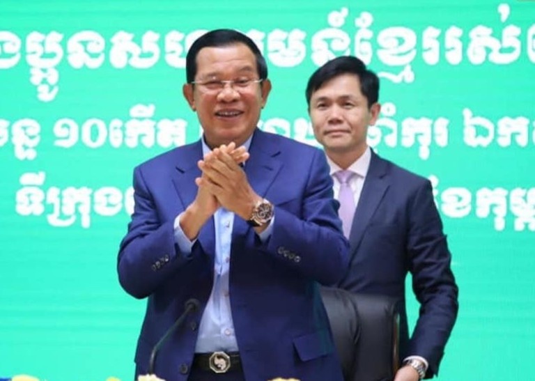 TT Hun Sen den tham sinh vien Campuchia o tam dich Vu Han hinh anh