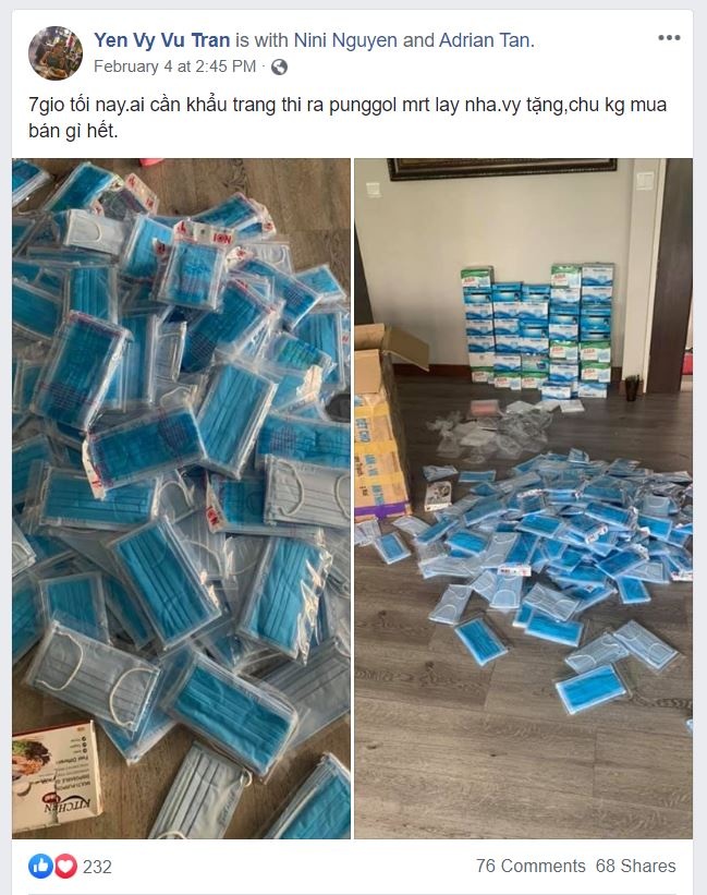 phat khau trang mien phi anh 1