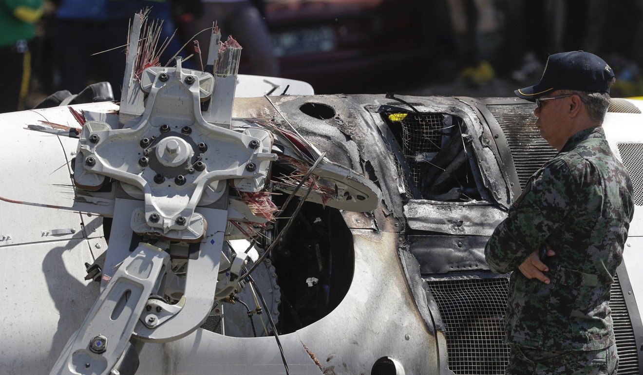 truc thang cho giam doc canh sat philipines roi anh 2